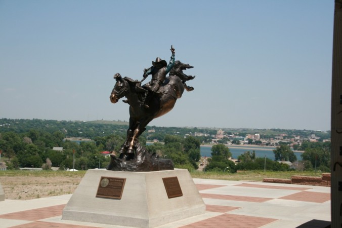 Casey Tibbs Statue